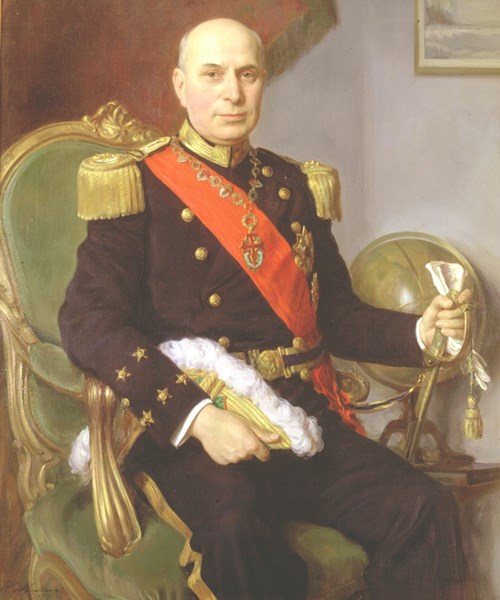 Retrato de Américo Tomás