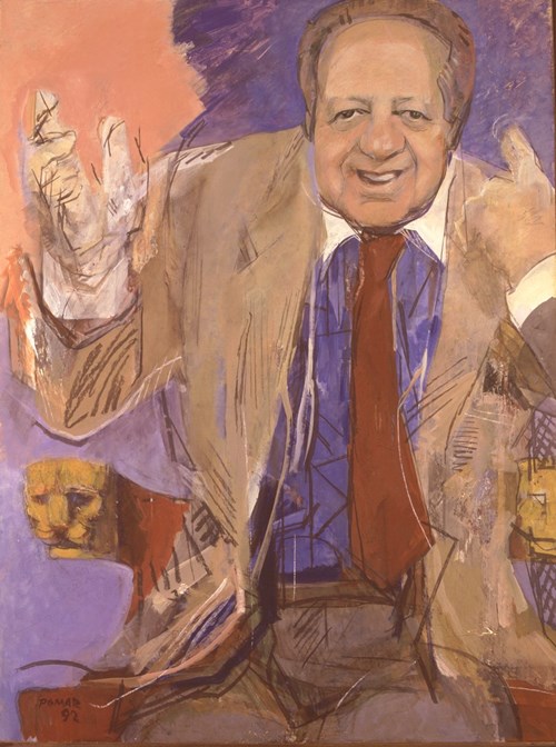 Retrato oficial de Mário Soares