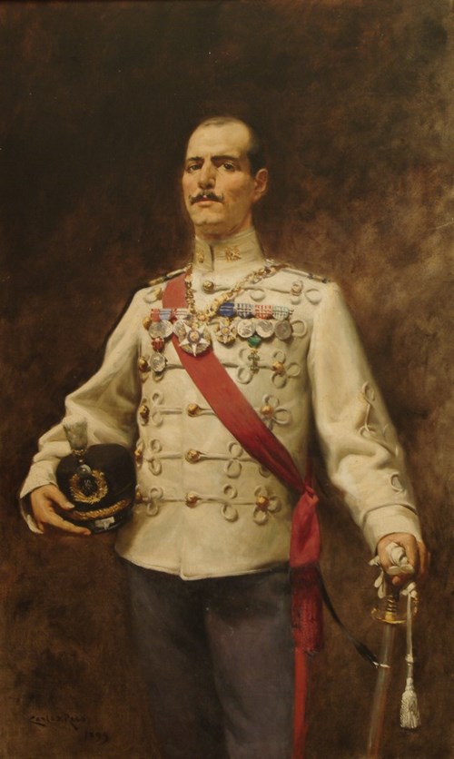 Retrato oficial de Manuel Gomes da Costa