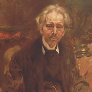 Retrato oficial do Presidente da República, Teófilo Braga. Pintado por Columbano, é um retrato psicológico de um homem profundamente só. Na mão esquerda segura uma obra sua: «Cancioneiro e Romanceiro Cancioneiro colligidos da Tradição Oral por Theophilo Braga na era de 1867».