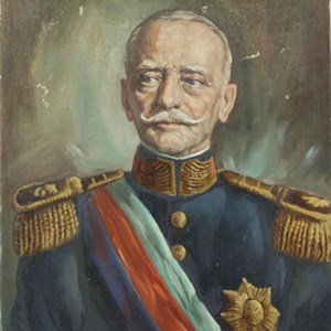 Retrato do Presidente da República Óscar Carmona.
