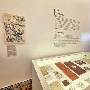 Exposição «António José de Almeida e a "viagem gloriosa" ao Brasil».