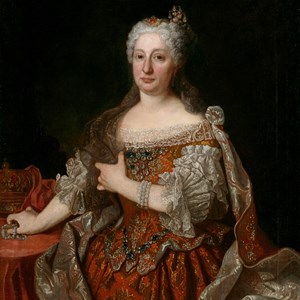 Maria Ana de Áustria, óleo pertencente ao Museu do Prado.